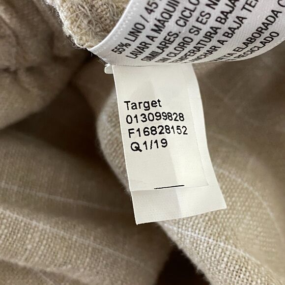 Universal Thread Linen Blend Wide Leg Off Shoulder Jumpsuit Womens Plus Size XXL - Picture 6 of 8